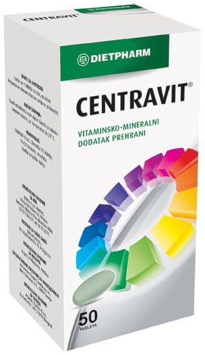 DIETPHARM CENTRAVIT 30 tableta