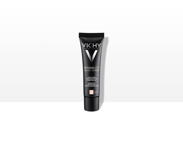 VICHY DERMABLEND 3D KOREKCIJA 30ml, Korektivni puder, postojan do 16 sati, nijansa 25
