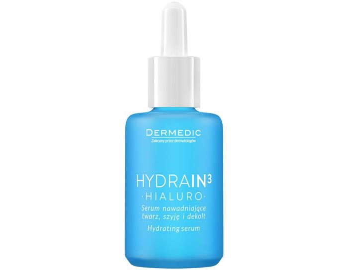 DERMEDIC Hydrain3 Hidratantni Serum za lice, vrat i dekolte 30ml