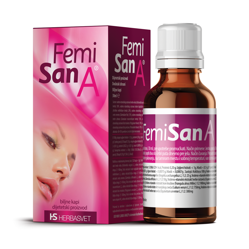 FEMISAN A Biljne kapi 30ml