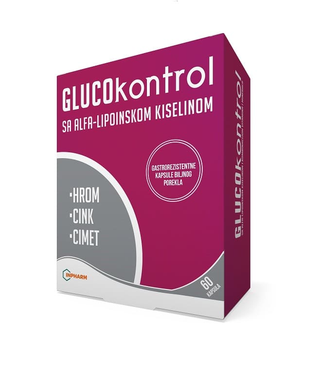 INPHARM GLUCOkontrol 60 kapsula