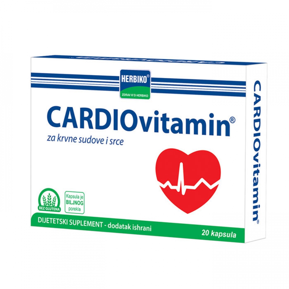 CARDIOvitamin 20 kapsula