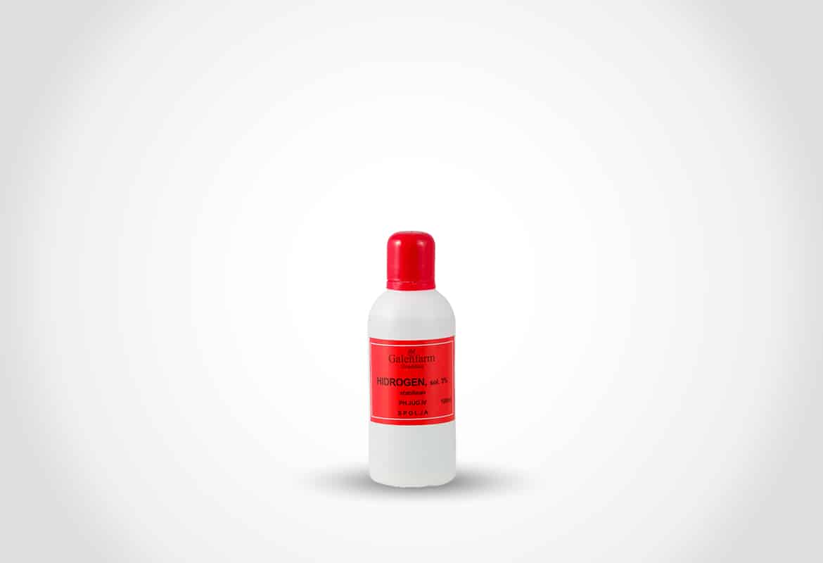GALENFARM Hidrogen 3% sol. Antiseptik za ispiranje kože 100ml