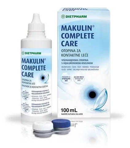 DIETPHARM Makulin Complete Care rastvor za sočiva 100ml