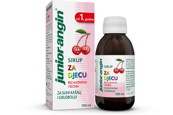 JUNIOR- ANGIN Sirup za djecu 100ml