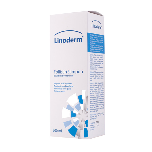 Lifeline Linoderm Follisan šampon 200ml