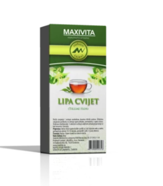 MAXIVITA Lipa cvijet čaj 40g, Za smirenje i upale