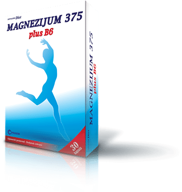 INPHARM Magnezijum 375 plus B6 &amp;amp;#8211; 30 kapsula