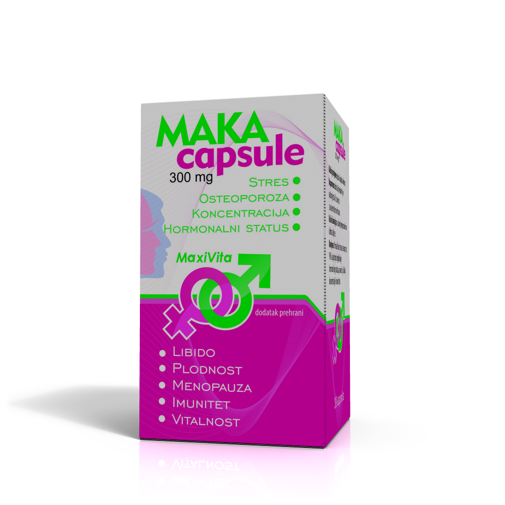 MAXIVITA MAKA a 30 kapsula, Dodatak prehrani za regulaciju hormonskog balansa