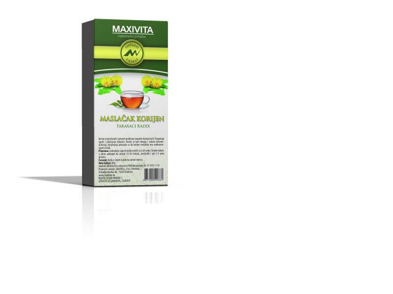 MAXIVITA MASLAČAK KORIJEN čaj 40g, Kod žučnih i jetrenih problema