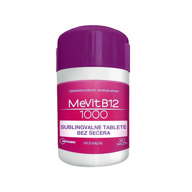 MeVit B12 1000, 30 tableta