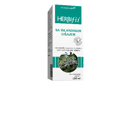 HERBIFIT Sirup sa islandskim lišajem 150ml