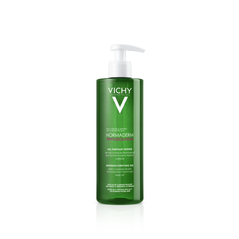 VICHY NORMADERM PHYTOSOLUTION &amp;amp;#8211; Gel za dubinsko čišćenje masne kože sklone aknama, 400 ml VR