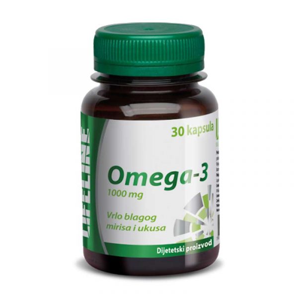 LIFELINE OMEGA-3 30 kapsula