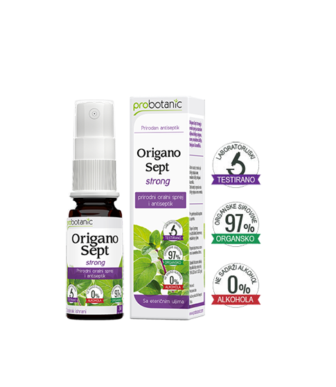 PROBOTANIC Origano sept strong sprej 30ml, Sa eteričnim uljem divljeg origana