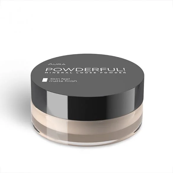 AURA puder u prahu Powderful – 02 Natural 8 g