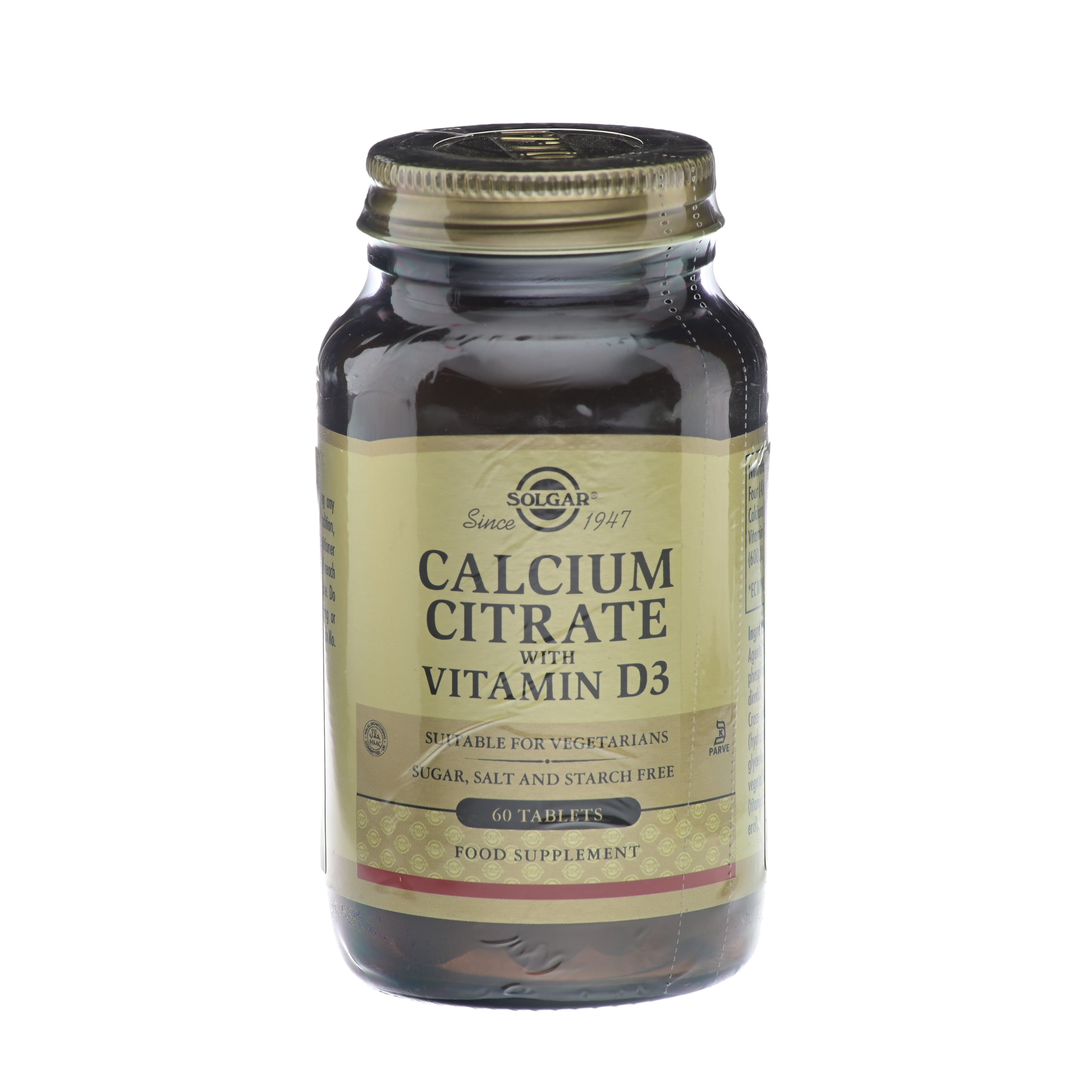 SOLGAR CA CITRAT +VITAMIN D