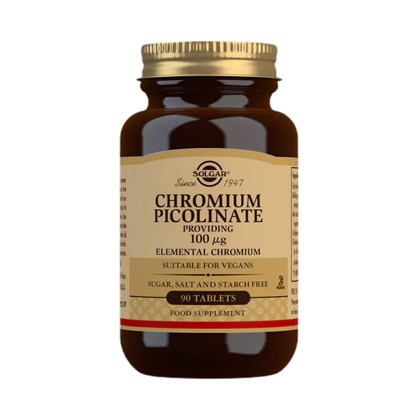 SOLGAR Hrom Pikolinat 90 tableta