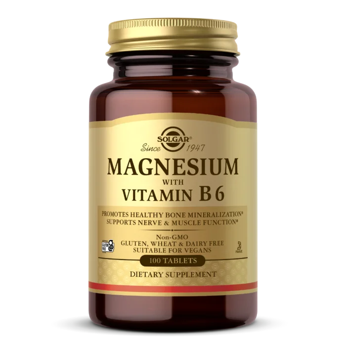 SOLGAR Magnezij s Vitaminom B6