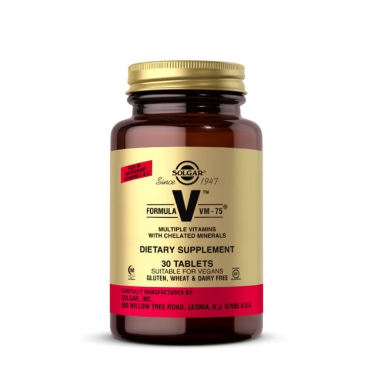 SOLGAR VM-75 Formula, 30 tableta