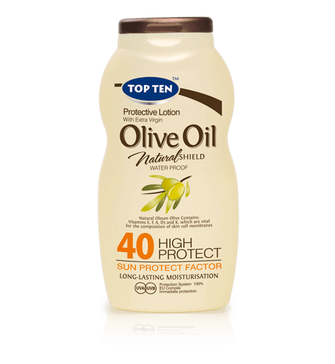TOP TEN OLIVE OIL Losion za zaštitu od suna SPF 40 200ml
