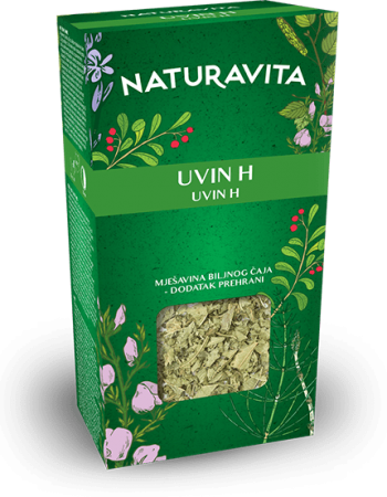 NATURAVITA UVIN H ČAJ rinfuz 60 g, Mješavina biljnog čaja