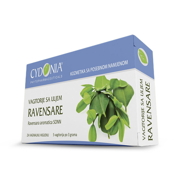 CYDONIA Vagitorije sa uljem Revensare 5 komada
