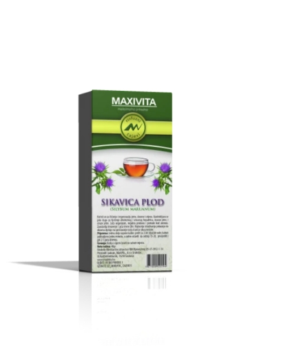 MAXIVITA SIKAVICA PLOD rinfuzni čaj 40g, Za čišćenje jetre, slezene i crijeva
