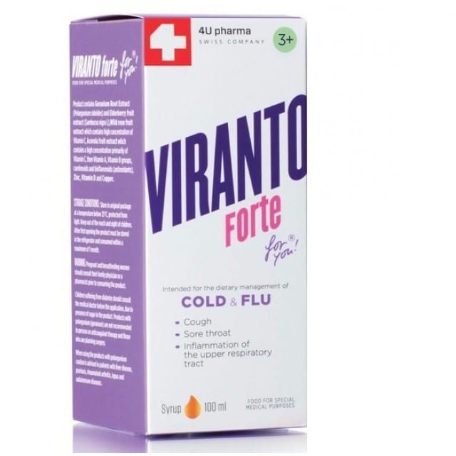VIRANTO Forte sirup 100ml