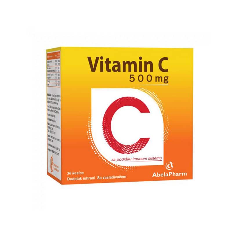 ABELAPHARM Vitamin C 500mg 30 kesica