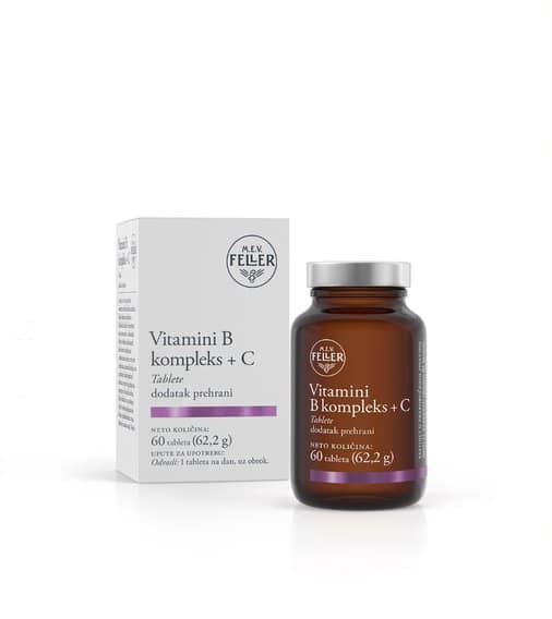 M.E.V. FELLER Vitamin B complex + C Vitamin 60 tableta