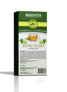 MAXIVITA Zova cvijet čaj 40g, Za jačanje imuniteta i dišnih puteva